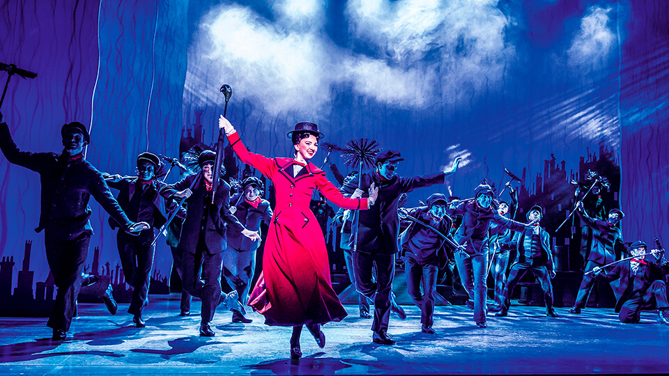 Mary Poppins production poster