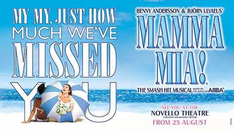 Full cast announced for MAMMA MIA!'s return on 25 August 2021