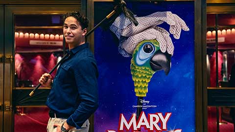 Louis Gaunt to play Bert in 'Supercalifragilistic' Mary Poppins