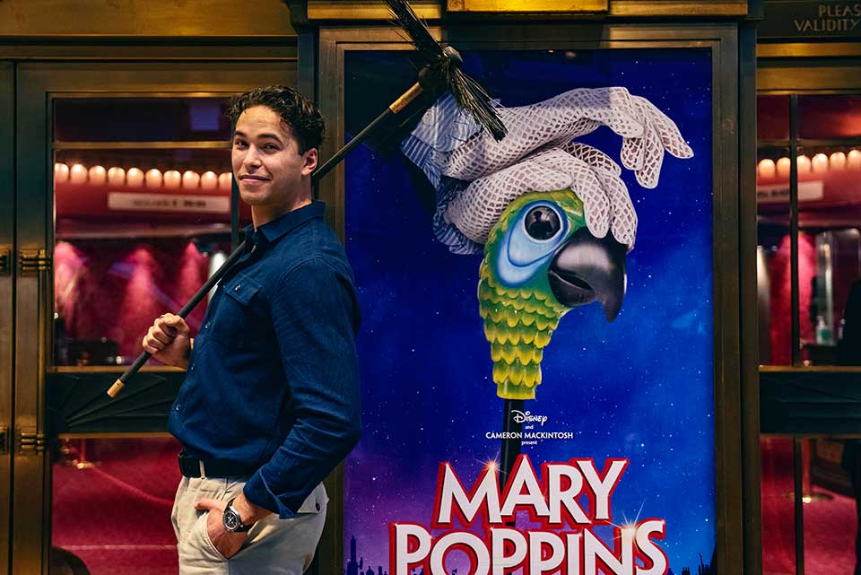 Louis Gaunt to play Bert in 'Supercalifragilistic' Mary Poppins