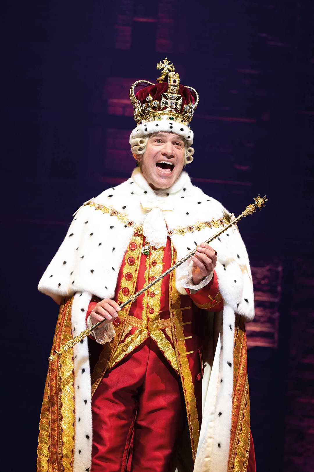 Hamilton production shot