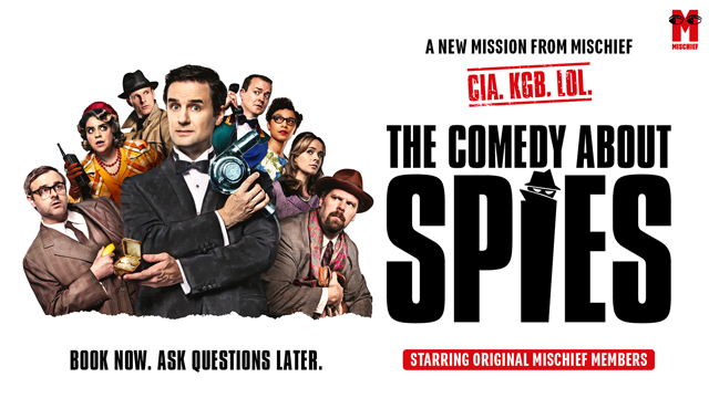 The Comedy About Spies production shot
