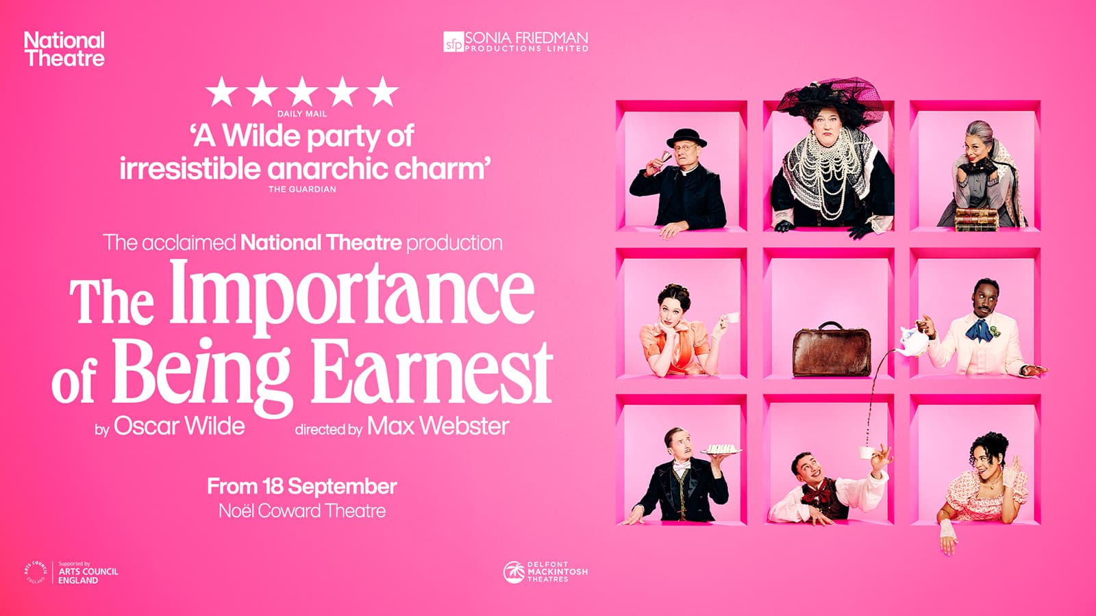 The Importance of Being Earnest at the No&euml;l Coward Theatre