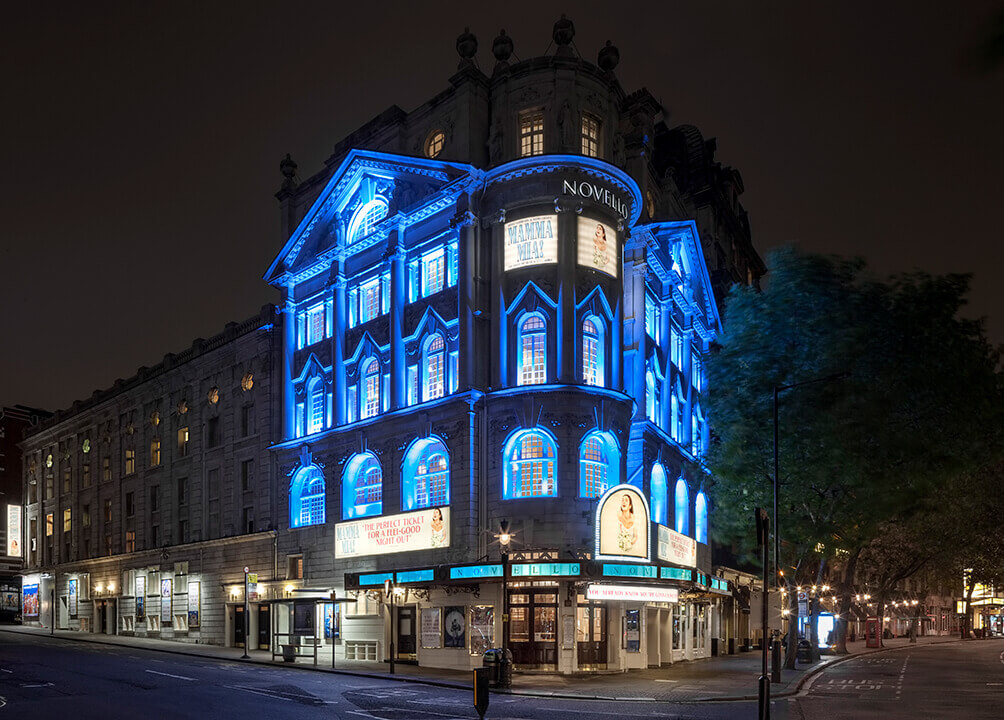 Novello Theatre front of house