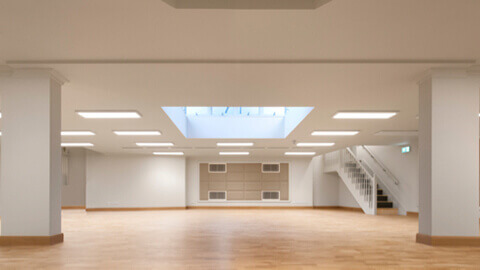 The rehearsal room at Victoria Palace Theatre. Photo by Philip Vile