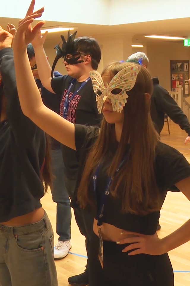 The Phantom of the Opera Mask, Movement & Drama Workshop Video